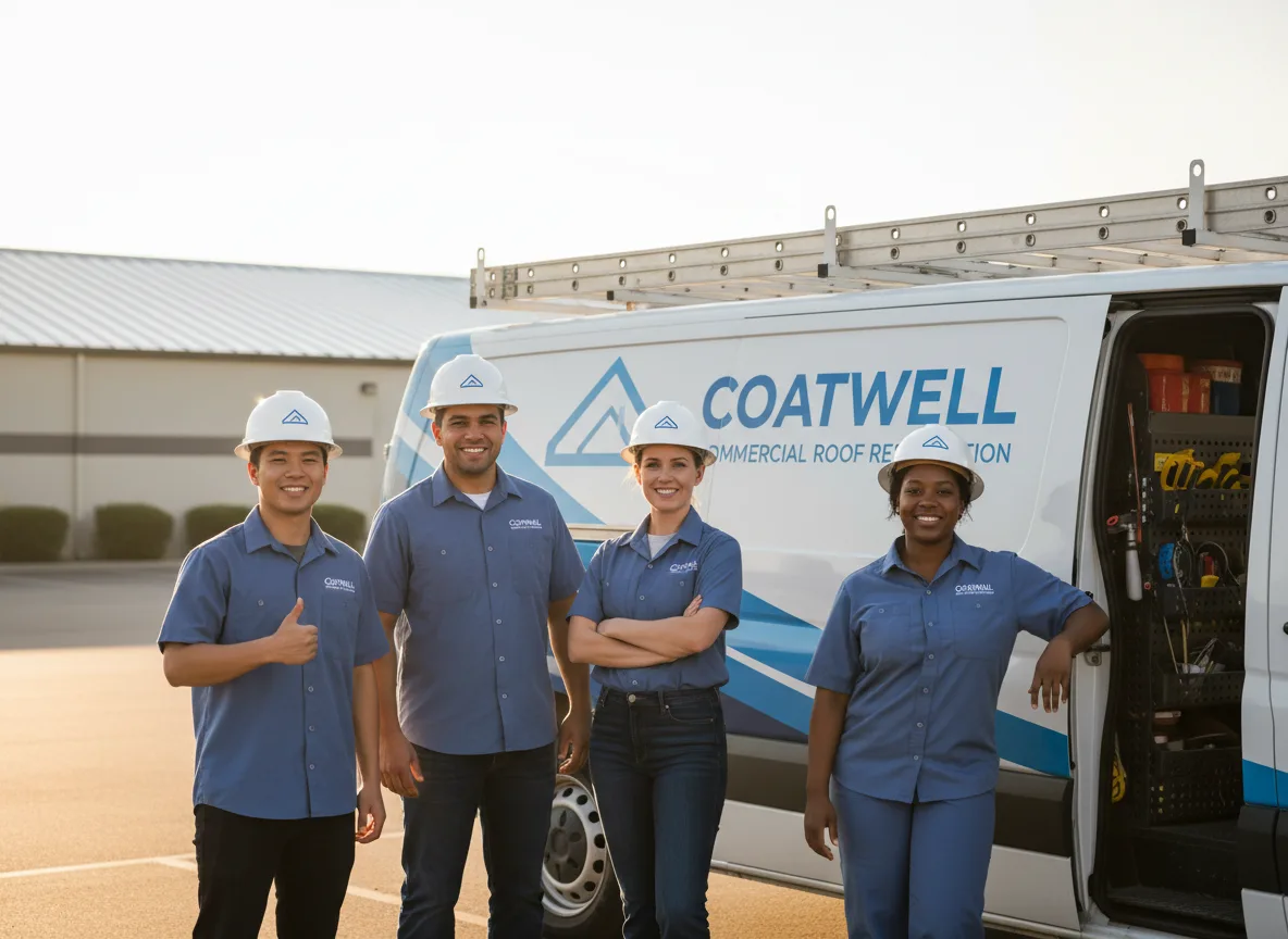 Commercial roof coating company in Bucklin, KS